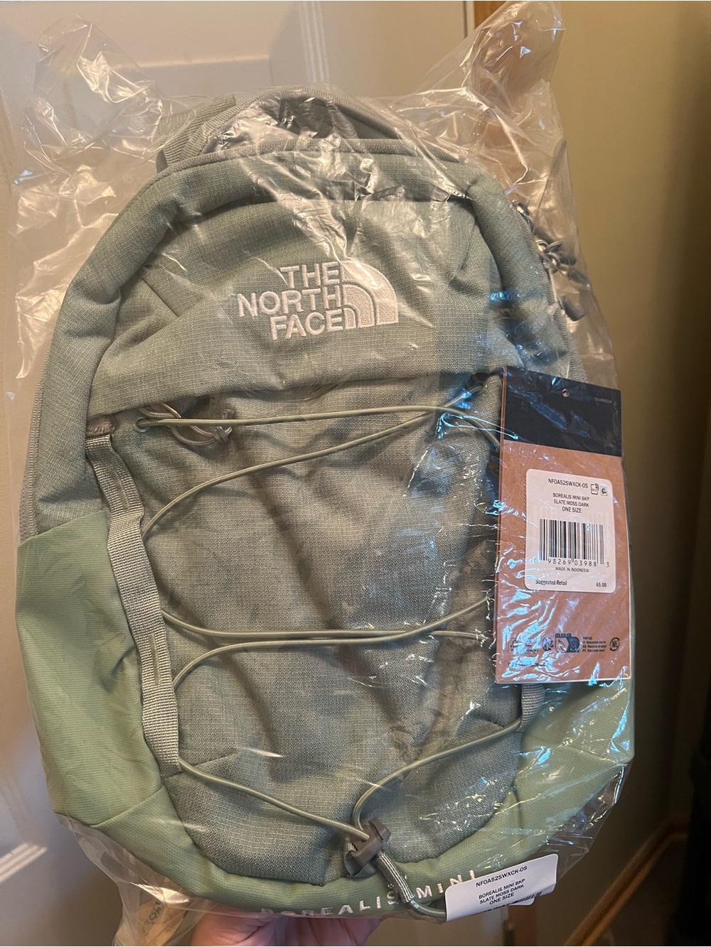 The North Face Borealis Mini Backpack in Slate Moss 10L NEW